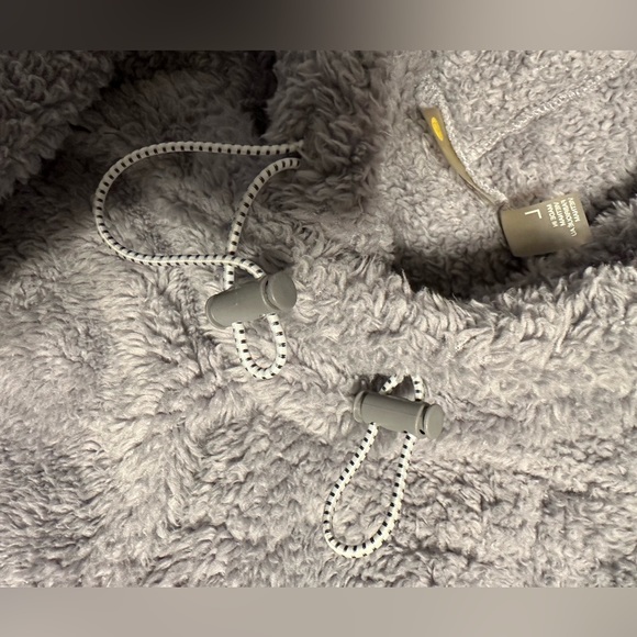 Zella gray sherpa hoodie - Picture 2 of 4